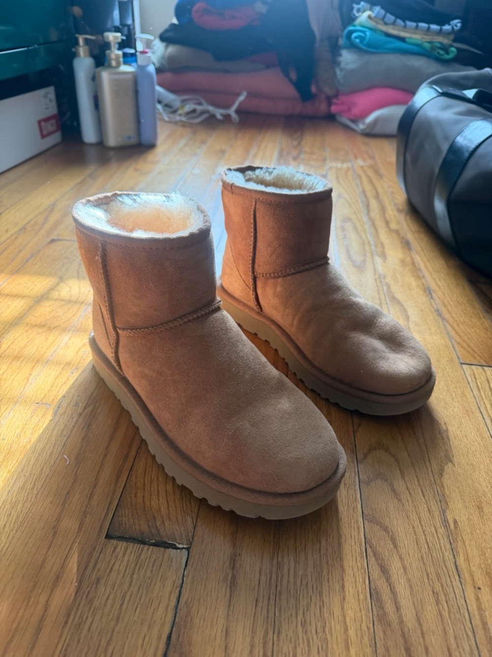 Mini Ugg Boots Chestnut